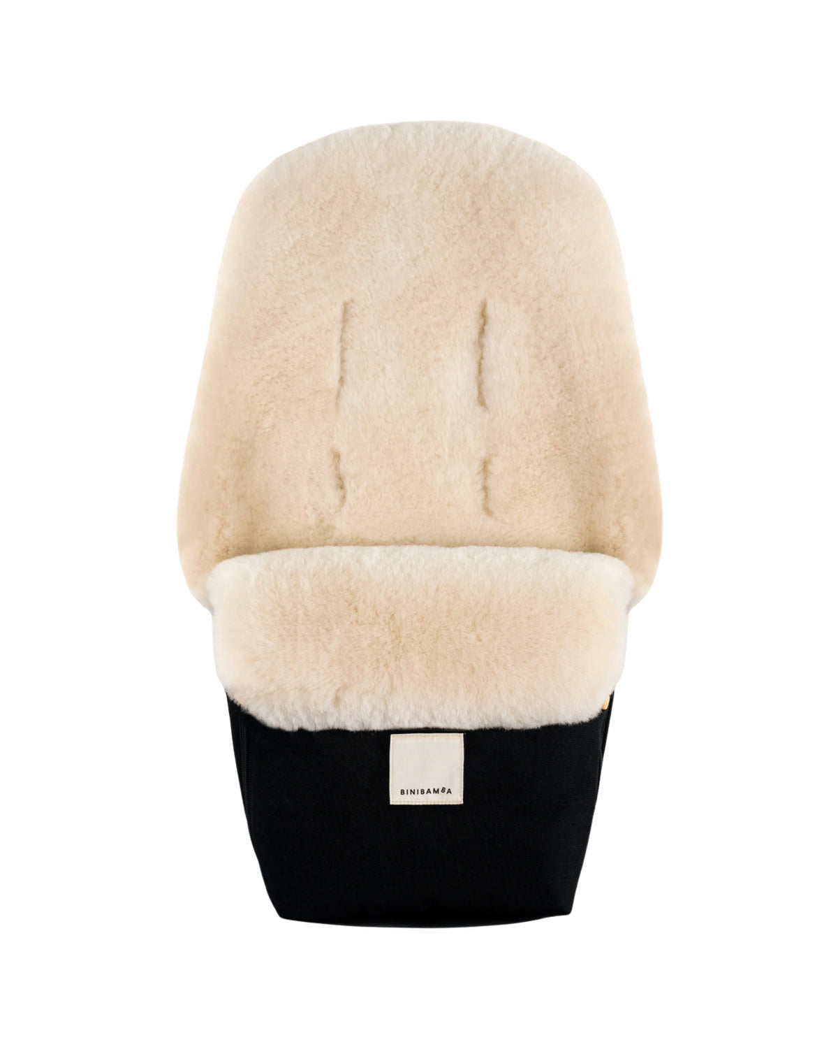 Milk Minipuff – Merino-Lammfell-Fußsack für Babywanne & Stokke YOYO – BINIBAMBA