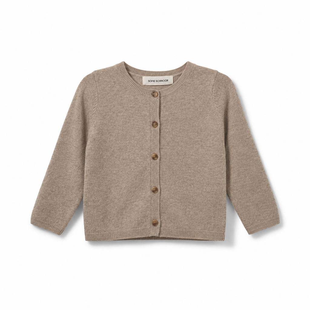 Wool vest CisseSB - 100% wool - Beige & Brown - Sofie Schnoor
