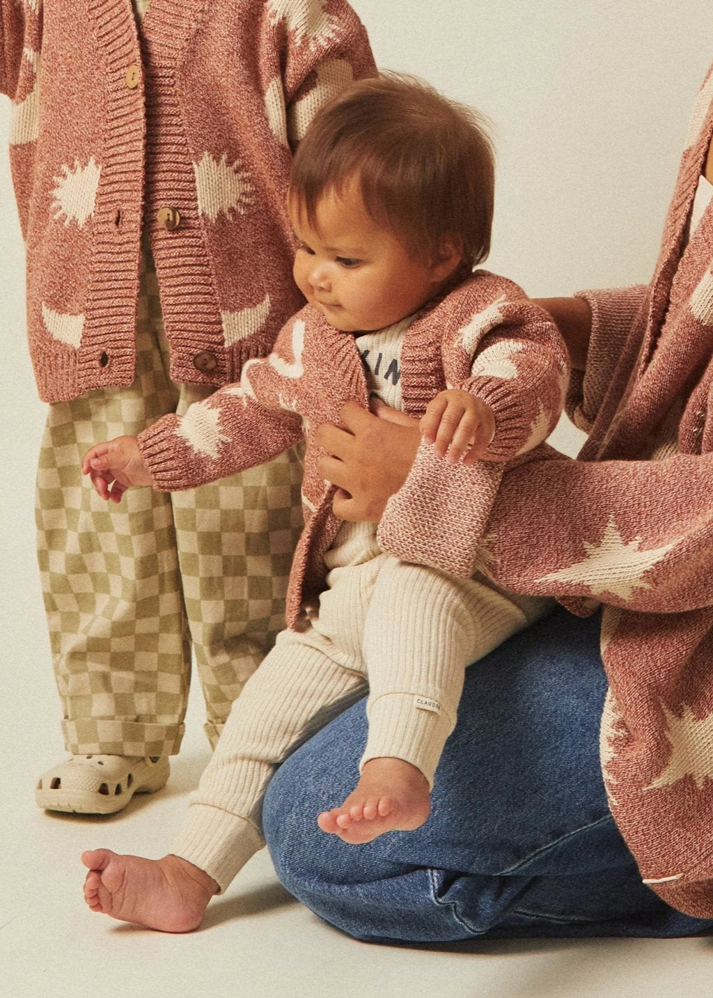 Moon Star Cardigan Russet – 100% Bio-Baumwolle – Claude & Co