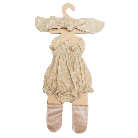 Poppenkleding - Biologisch katoen - Poppen 32-36 cm - Mrs Ertha