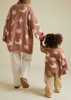 Moon Star Cardigan Russet – 100% Bio-Baumwolle – Claude & Co