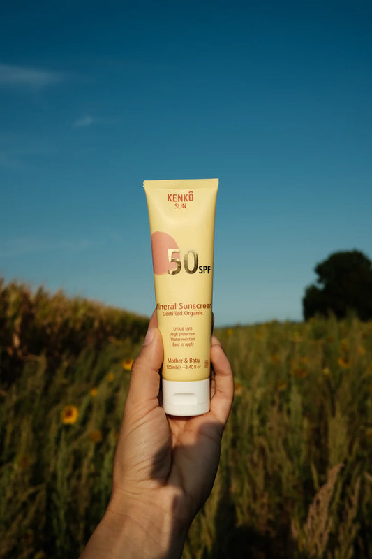 Mineral Sunscreen - SPF 50 - Mother & Baby - Water resistant - Organic - Kenkô