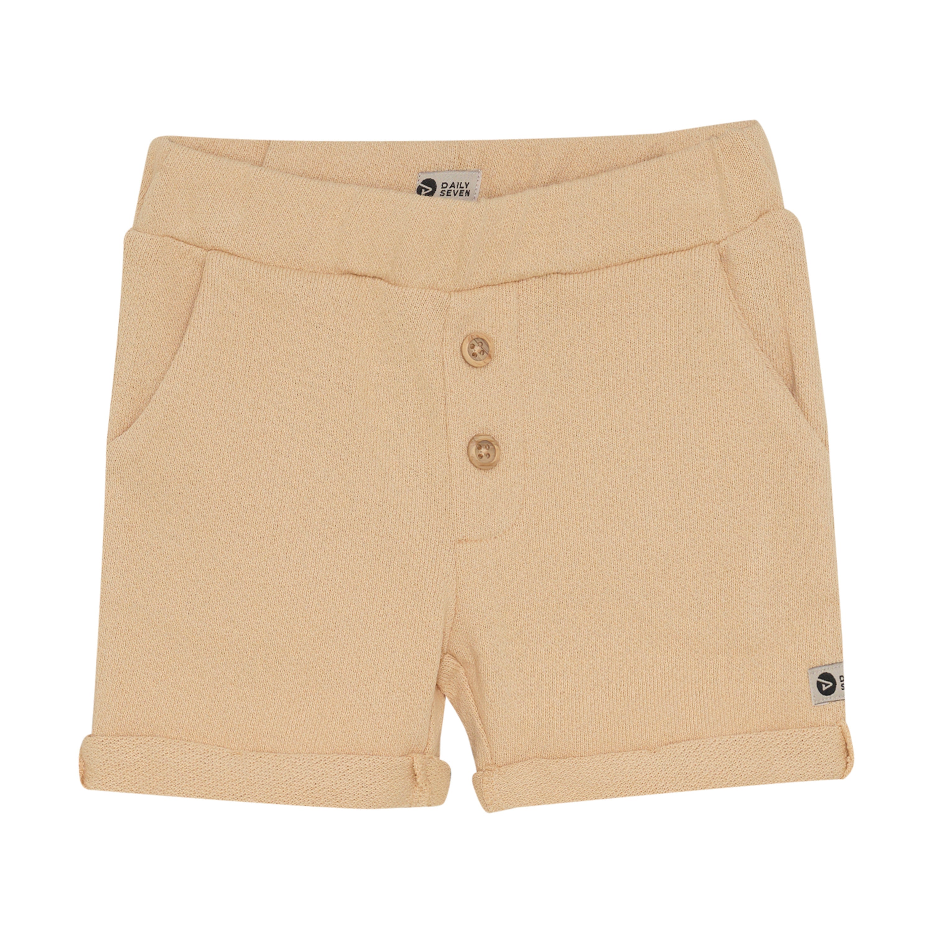 Daily7 - Shorts - Kort broekje - 100% katoen - voorkant