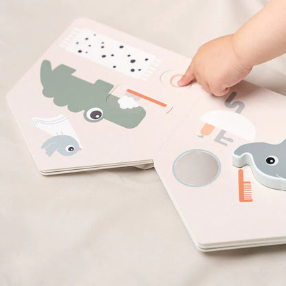Interactive booklet 'Home' - Elphee's home board book - Deer friends - Colour mix - Done by Deer