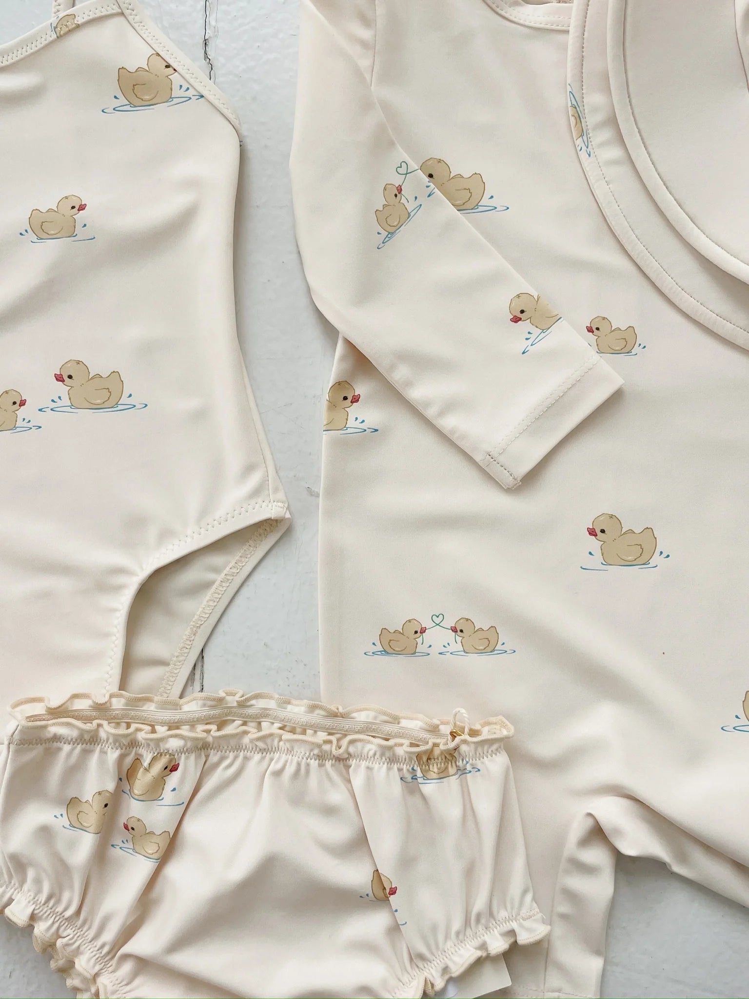 Como swim onesie - Fanga Mio - UV zwemkleding baby - Fanga Fontana - setje