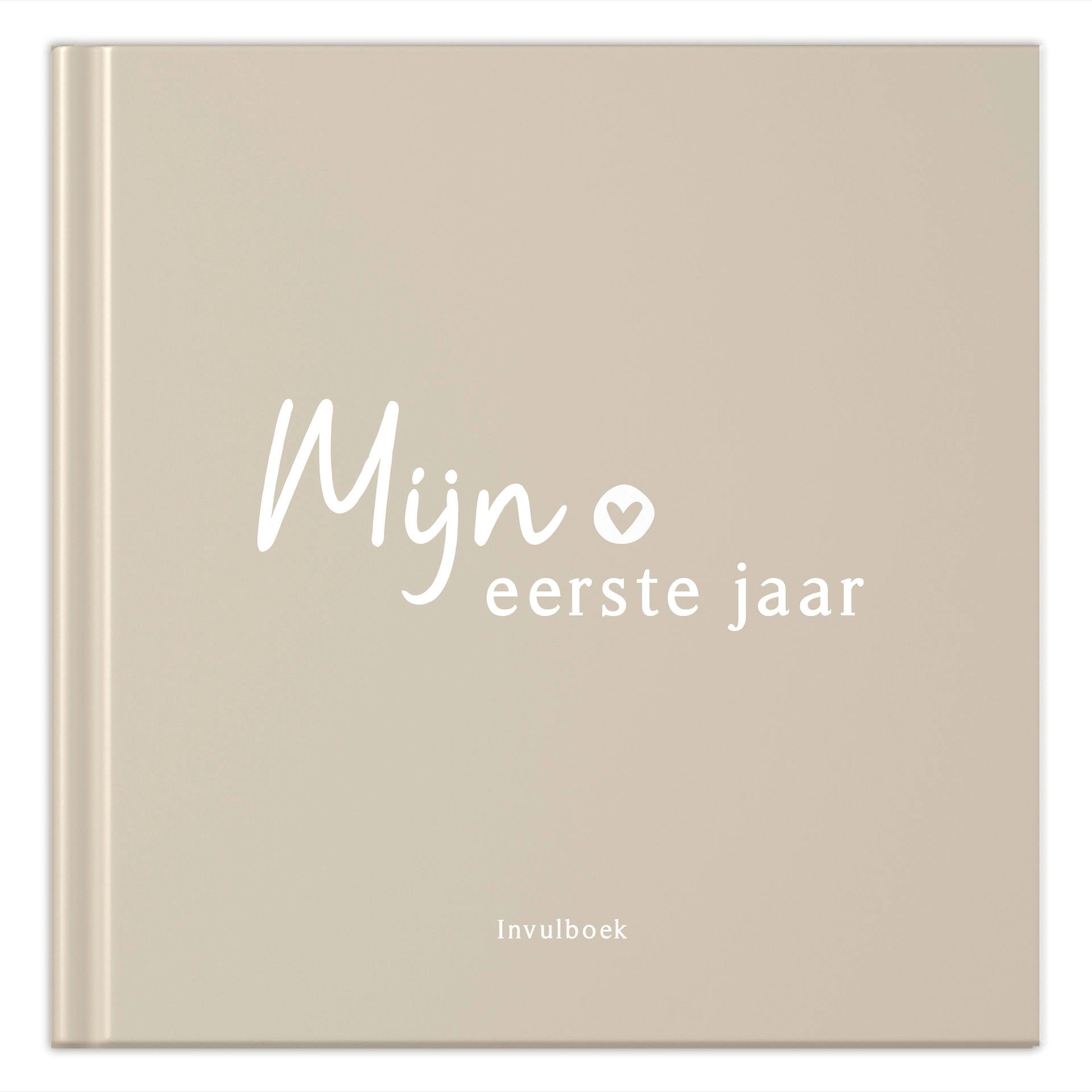 Baby invulboekje - Mijn eerste jaar - Beige - Fyllbooks - productfoto