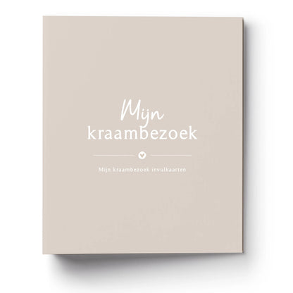 Bewaarmapje invulkaarten - Bewaarbundel Kraambezoek invulkaarten - A5 -Fyllbooks