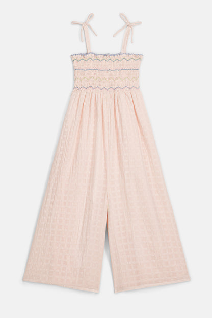Jumpsuit - Overall Morli - Organic Cotton/Dobby - Cream - Louise Misha