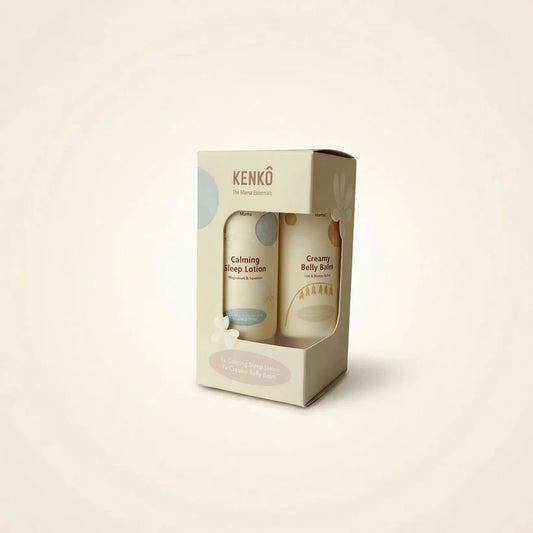 The Mama Essentials Set - Sleep Lotion & Belly Balm - Giftset - Organic -Kenkô