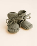Booties - Baby Slofjes - Merinowol - HVID - productfoto - afbeelding 11