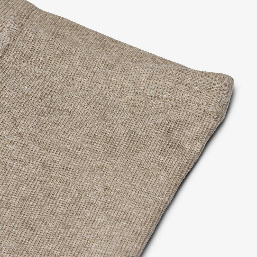 Leggings Jules - Bio-Baumwolle - Gravel Melange - Wheat