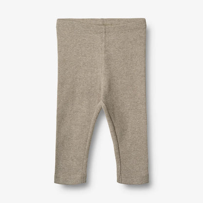 Leggings Jules - Bio-Baumwolle - Gravel Melange - Wheat