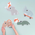 Eerste puzzel - First jigsaw puzzle set - Playground - Colour mix - Done by Deer - productfoto - afbeelding 2
