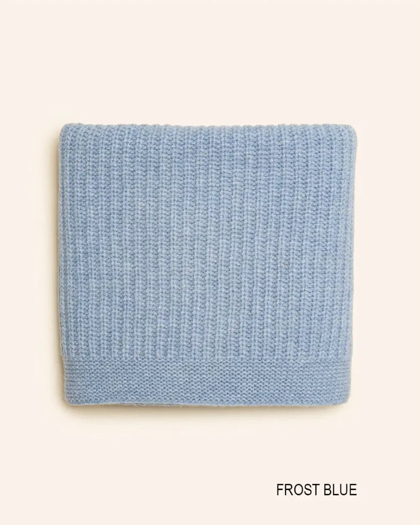 Merino lamswollen babydeken Kiki – 100% merino lamswol – HVID