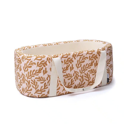 KUKO Baby Moses Basket - Portable Cocoon Bassinet from Birth - Baby Lift & Bassinet - Charlie Crane
