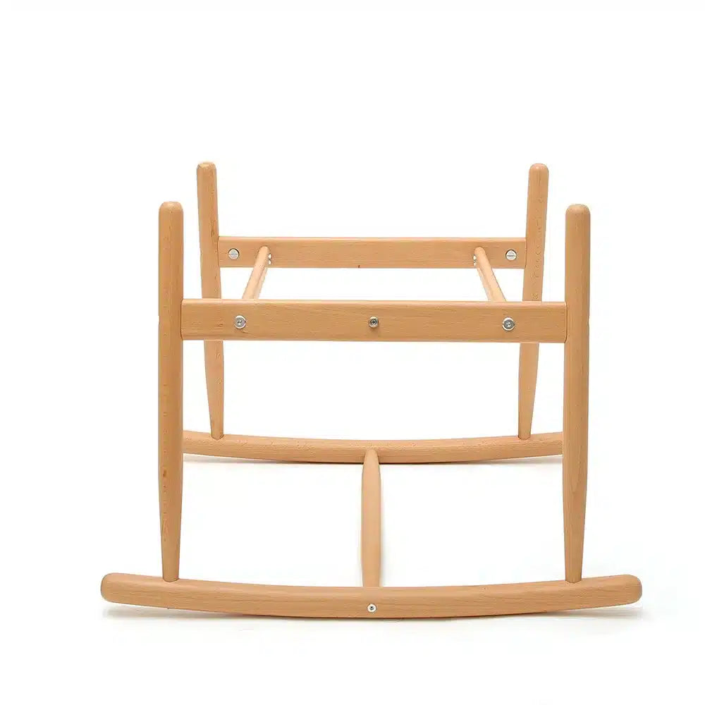 KUKO Rocking Stand - Houten Schommelonderstel voor de KUKO Moses Basket - Beech Wood - Charlie Crane