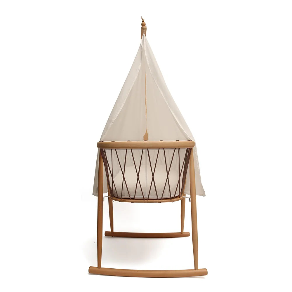 KUMI Canopy - Biologisch Katoenen Hemel voor de KUMI Wieg - Charlie Crane - productfoto - afbeelding 3
