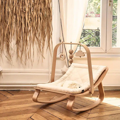 LEVO Baby Rocker - Baby schommelstoeltje - 0-5 jaar - Charlie Crane