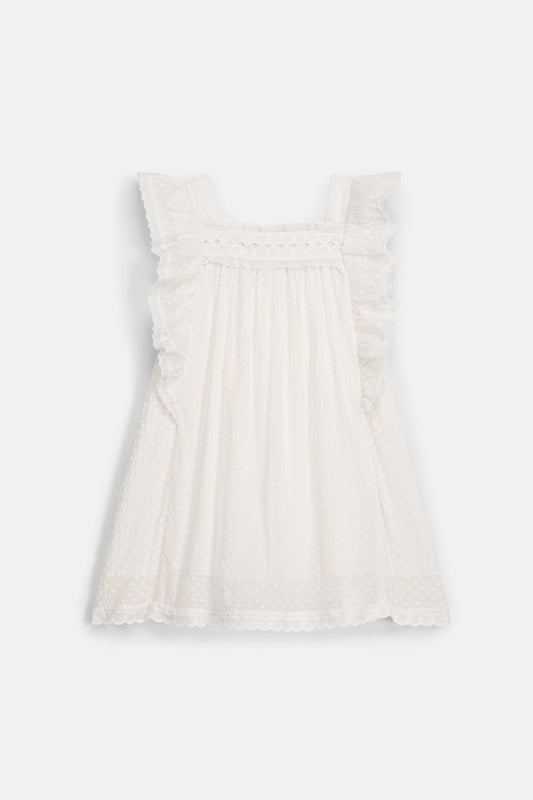 Jurkje Martia - Katoen - Off White/Wit - Louise Misha