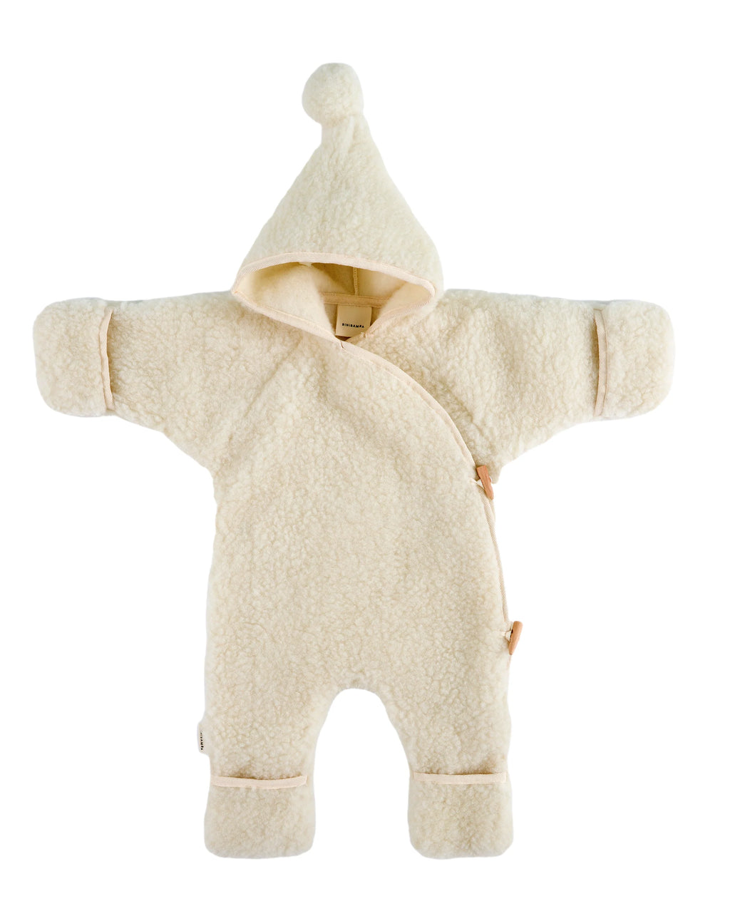 Merino Snugglesuit – Combi-pilote bébé en 100 % laine mérinos – BINIBAMBA