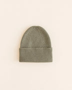 Gebreid mutsje - Fonzie newborn - Merino wol - HVID - productfoto - afbeelding 7