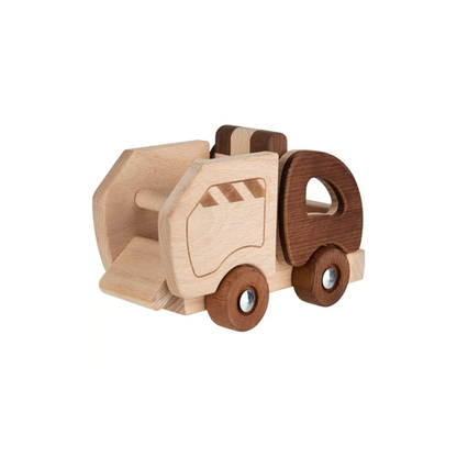 Garbage Truck - Wood - Goki Nature