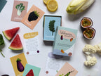 Tafelkaartjes Groente & Fruit – 60 Educational Food & Tasting Cards for Kids – STERK & ZOET