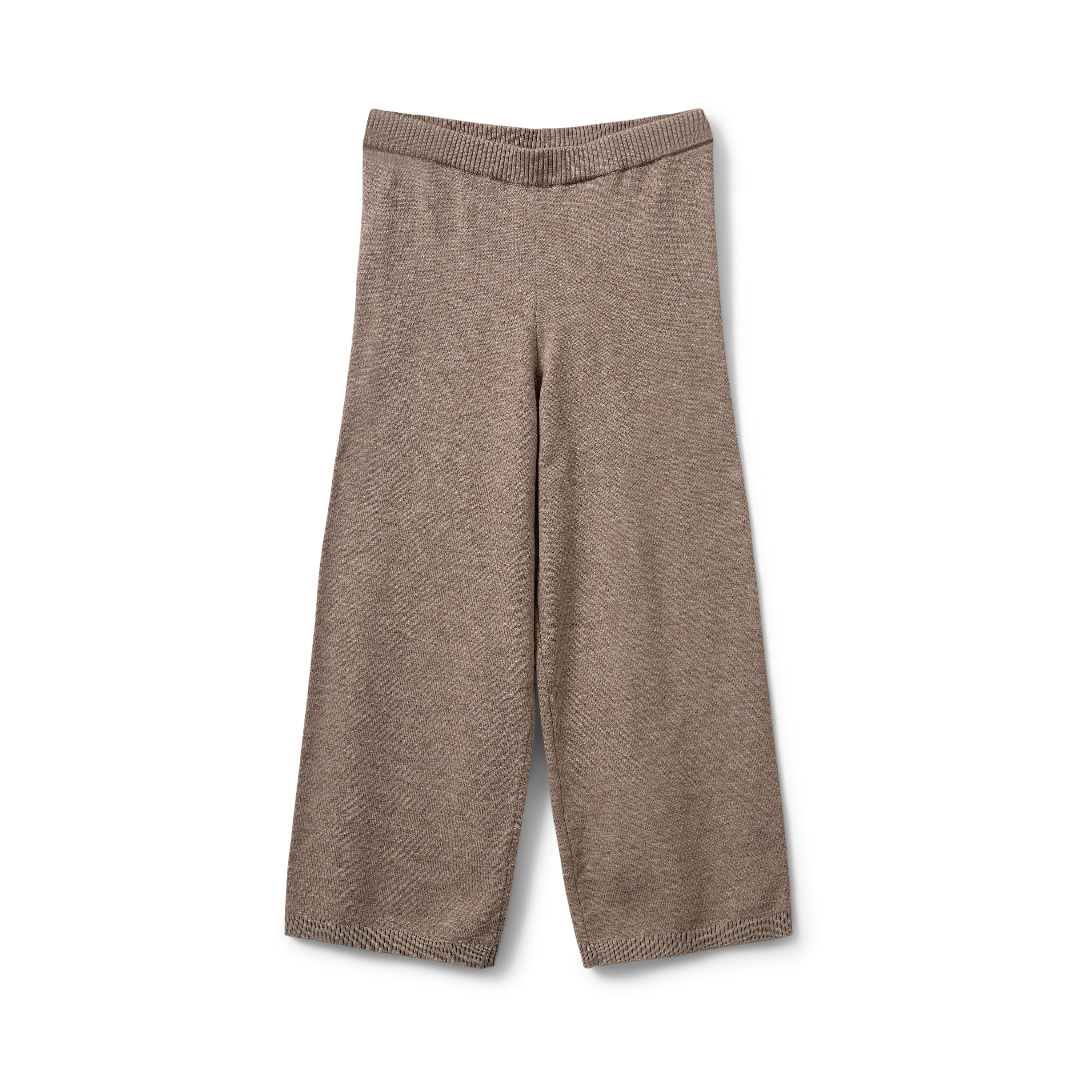 Fijngebreide broek Lova - Bruin melange - Sofie Schnoor - productfoto