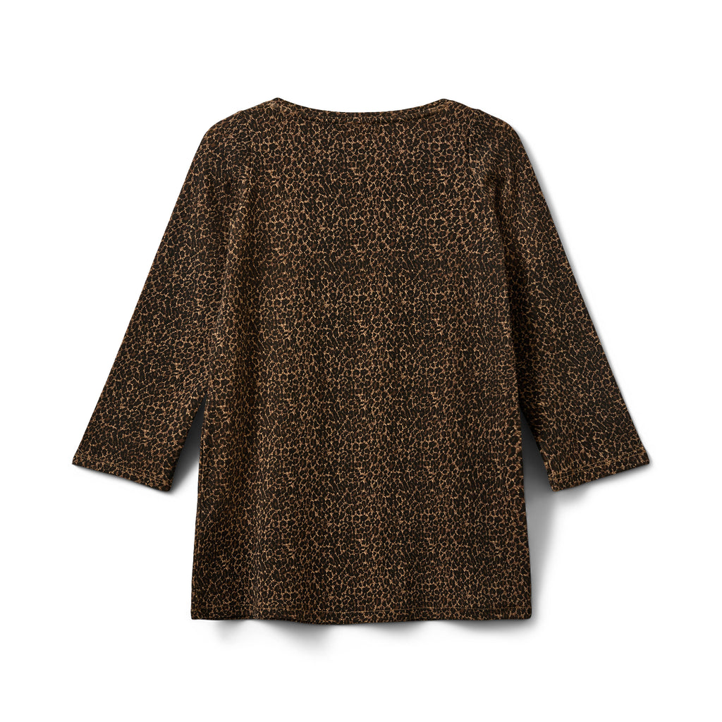 Jurk EttaKB met panterprint - Katoen & viscose - Sofie Schnoor