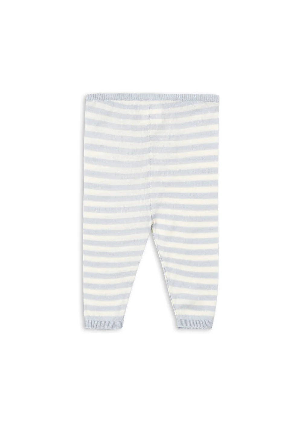 Dungebreid broekje - Venti Knit Leggings - Gray Dawn/Blauw - Biologisch Katoen - GOTS - Konges Sløjd