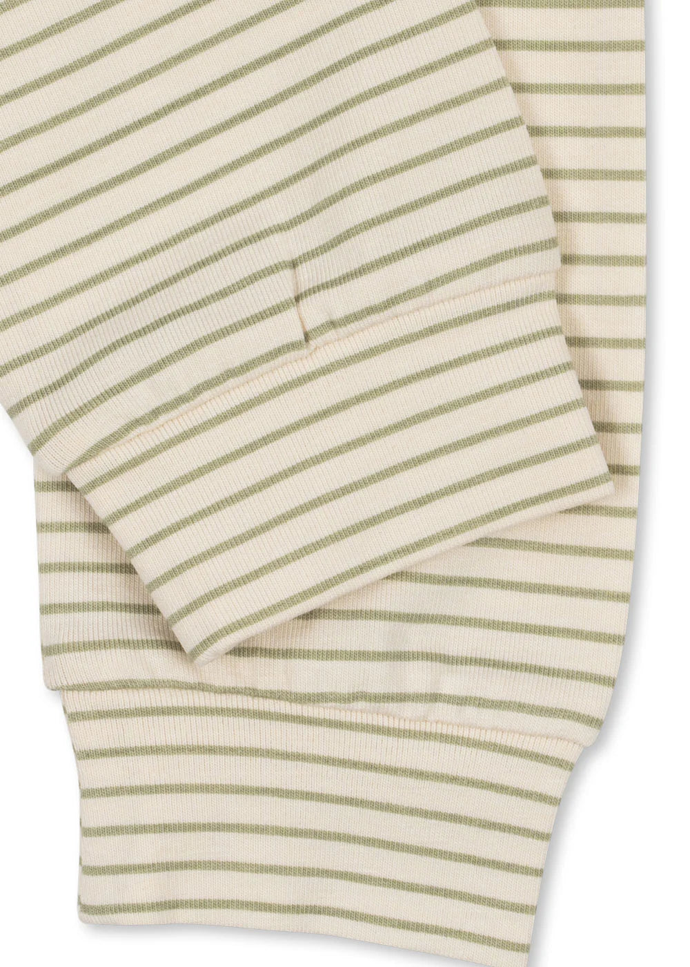 Basic Broek - Tea Stripe - Gestreept baby broekje - GOTS Biologisch Katoen