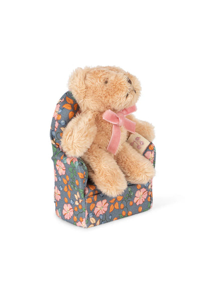 Oda the Tiny Teddy - Mini Knuffelbeer In Doosje - Konges Sløjd