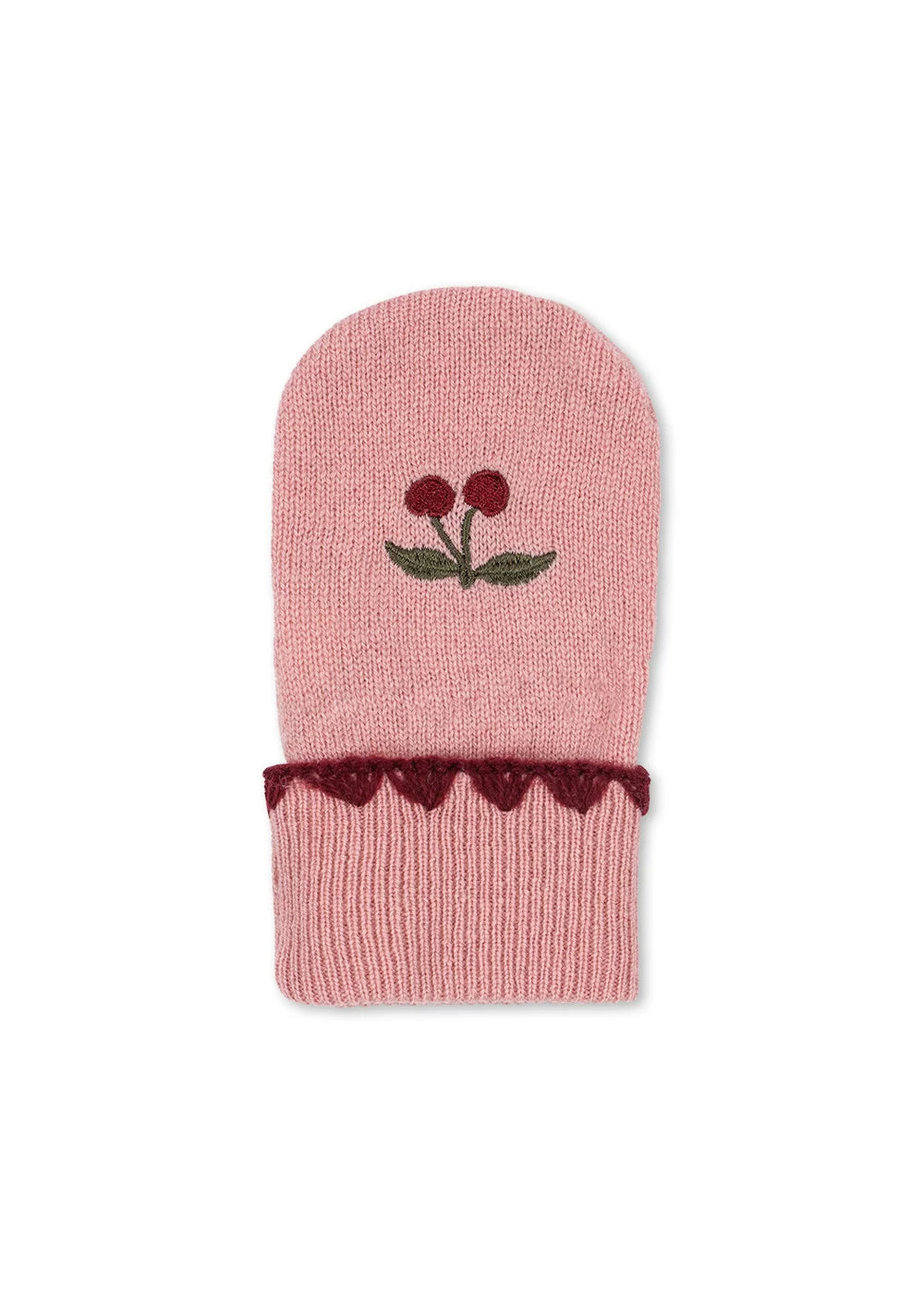 Collette Mittens – Pale Blush – Kinderfäustlinge aus Wolle – 100% Wolle – Konges Sløjd