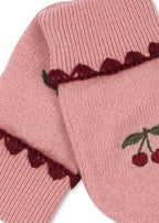 Collette Mittens – Pale Blush – Kinderfäustlinge aus Wolle – 100% Wolle – Konges Sløjd