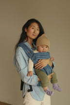Gebreid broekje Guido - Merino wol - HVID - productfoto - afbeelding 2