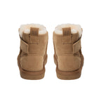 Wolgevoerde Kinderschuhe ValeKB - Wildleder - Tan & Dark Brown - Sofie Schnoor