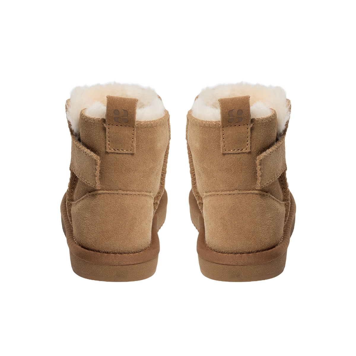 Wolgevoerde Kinderschuhe ValeKB - Wildleder - Tan & Dark Brown - Sofie Schnoor