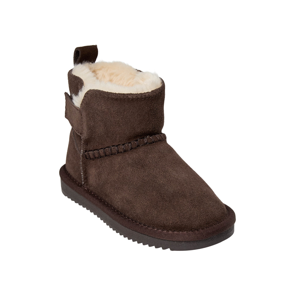 Wolgevoerde Kinderschuhe ValeKB - Wildleder - Tan & Dark Brown - Sofie Schnoor