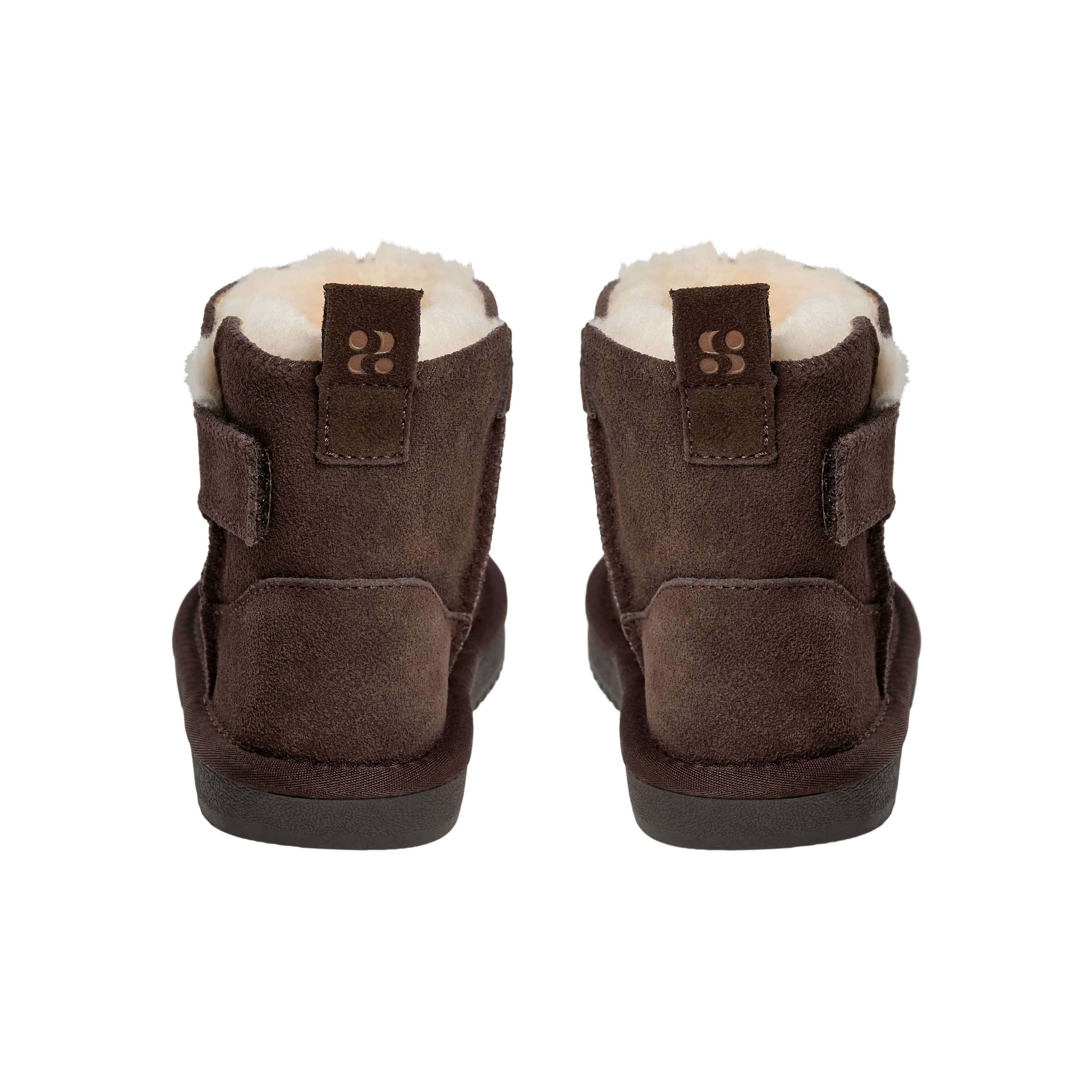 Wolgevoerde Kinderschuhe ValeKB - Wildleder - Tan & Dark Brown - Sofie Schnoor