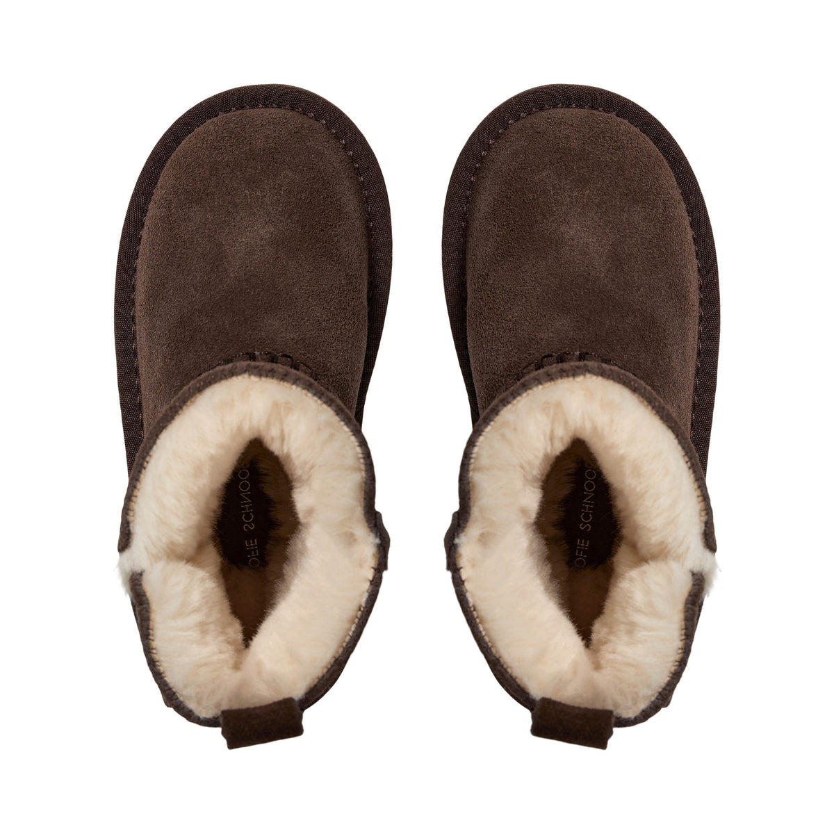 Wolgevoerde Kinderschuhe ValeKB - Wildleder - Tan & Dark Brown - Sofie Schnoor