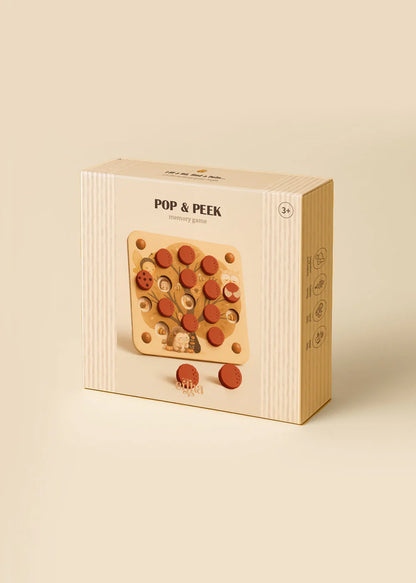 Pop & Peek - Memory game - Wooden toy - Mrs Ertha