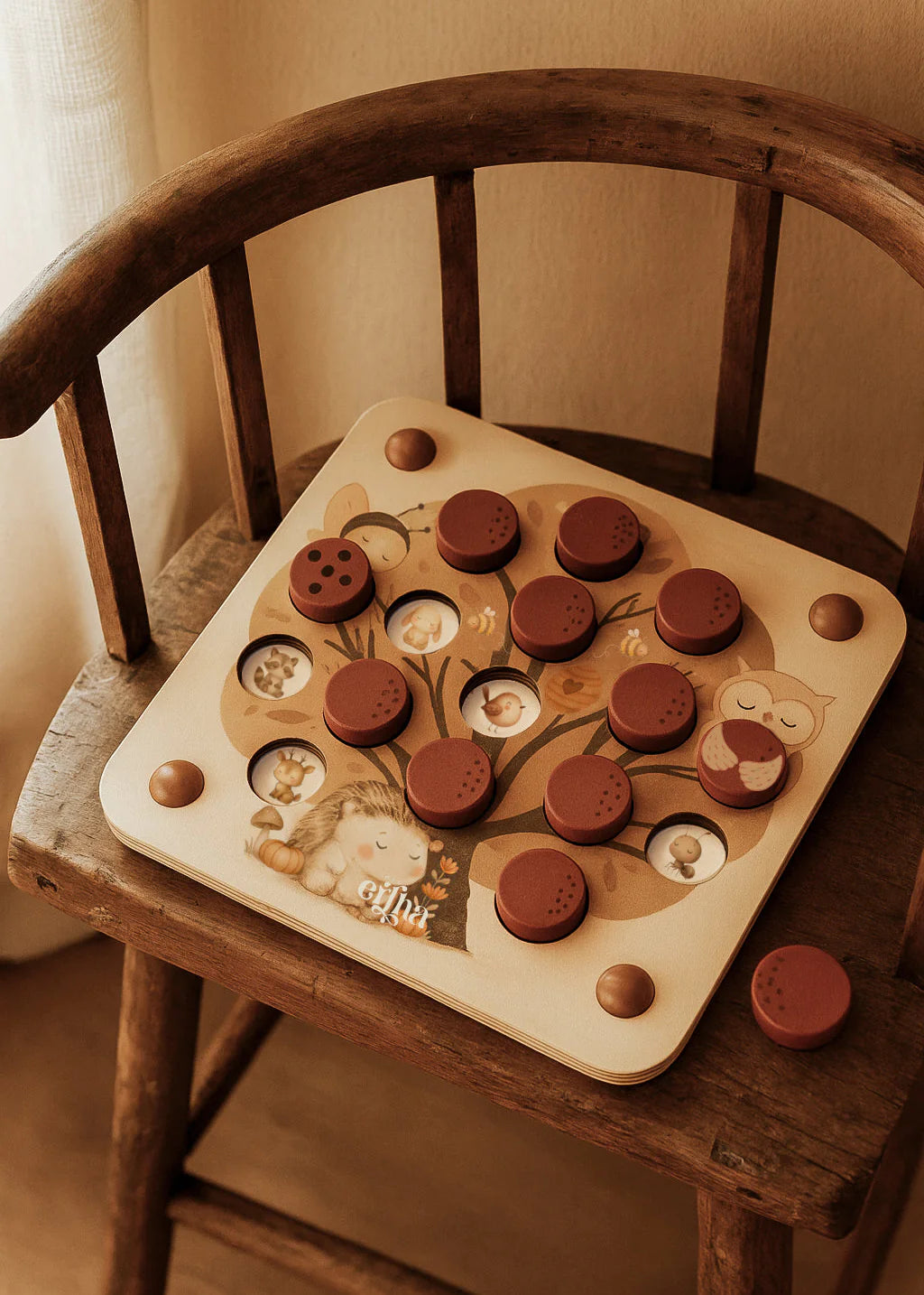 Pop & Peek - Memory game - Wooden toy - Mrs Ertha