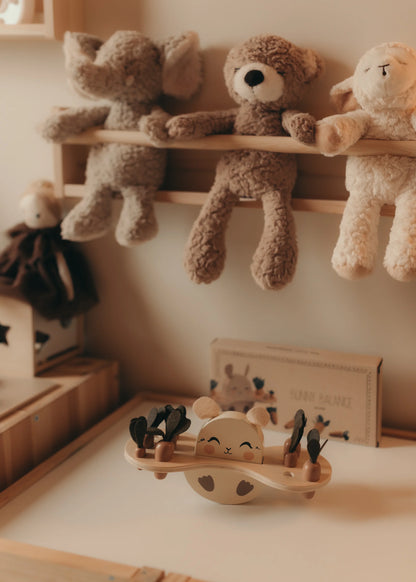 Balance puzzle - Bunny Balance - Wooden toy - Mrs Ertha