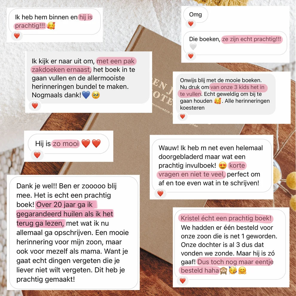 Toen jij steeds groter werd – Childhood Keepsake Journal from 1 to 10 Years with Memories & Milestones – Birth Lines