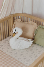 Baby Cushion - Sierkussen met borduursel - Rose & Matcha - 32 × 22 cm - Lorena Canals - productfoto - afbeelding 3