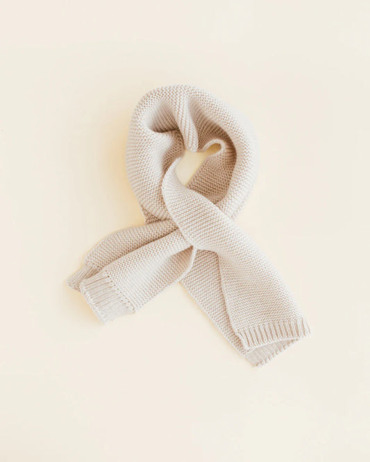 Scarf Ivo - 100% extra fine Italiaanse merino wol - HVID