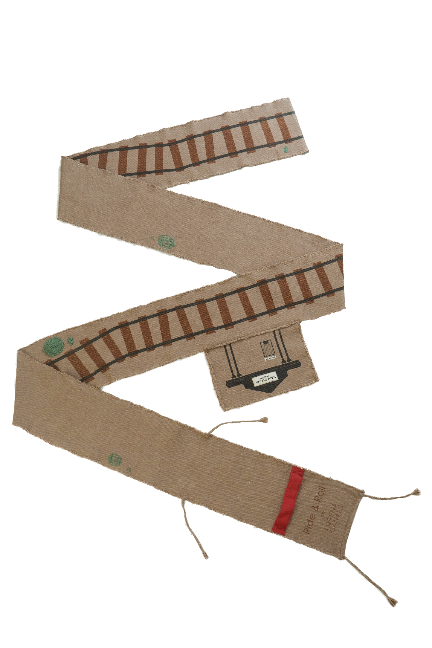 Ride & Roll Train – Speelbaan met trein – 4 meter – Lorena Canals