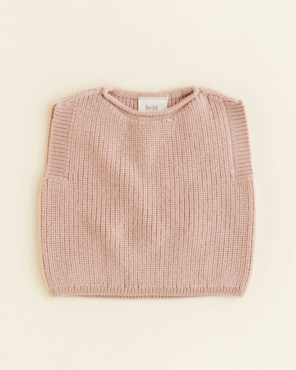 Weste Harvey - Spencer/ärmelloser Pullover - Merinowolle - HVID