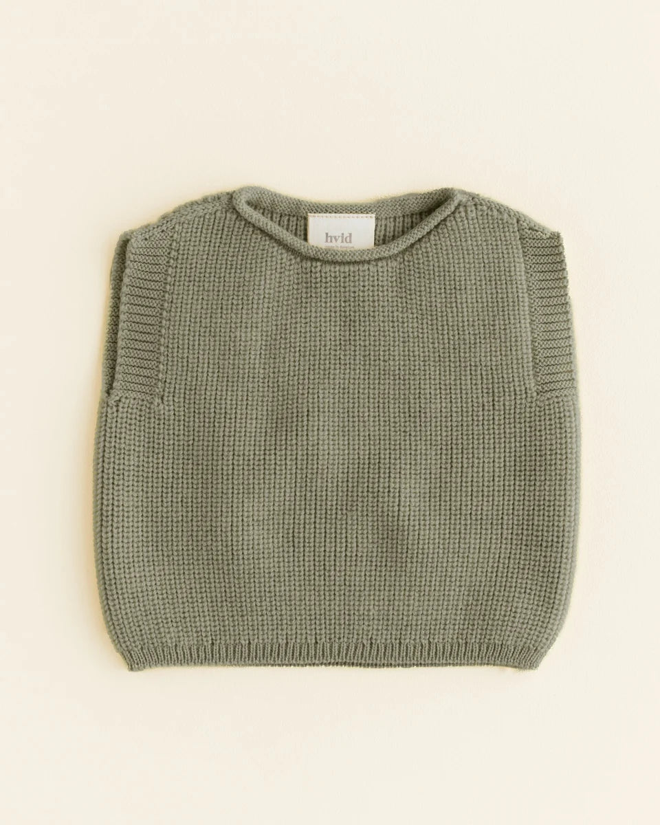 Vest Harvey - Spencer/Sleeveless top - Merino wool - HVID