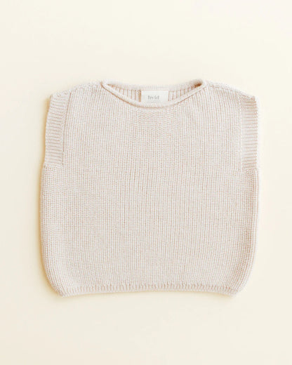 Weste Harvey - Spencer/ärmelloser Pullover - Merinowolle - HVID